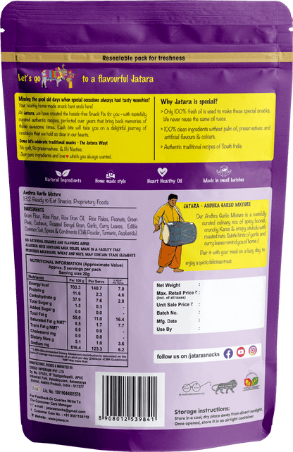 Andhra Garlic Mixture