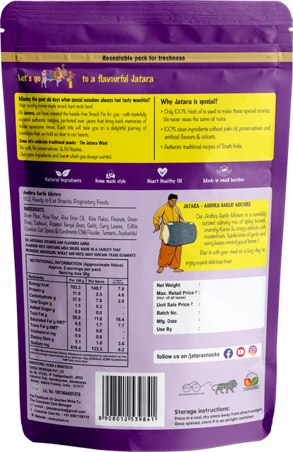 Andhra Garlic Mixture